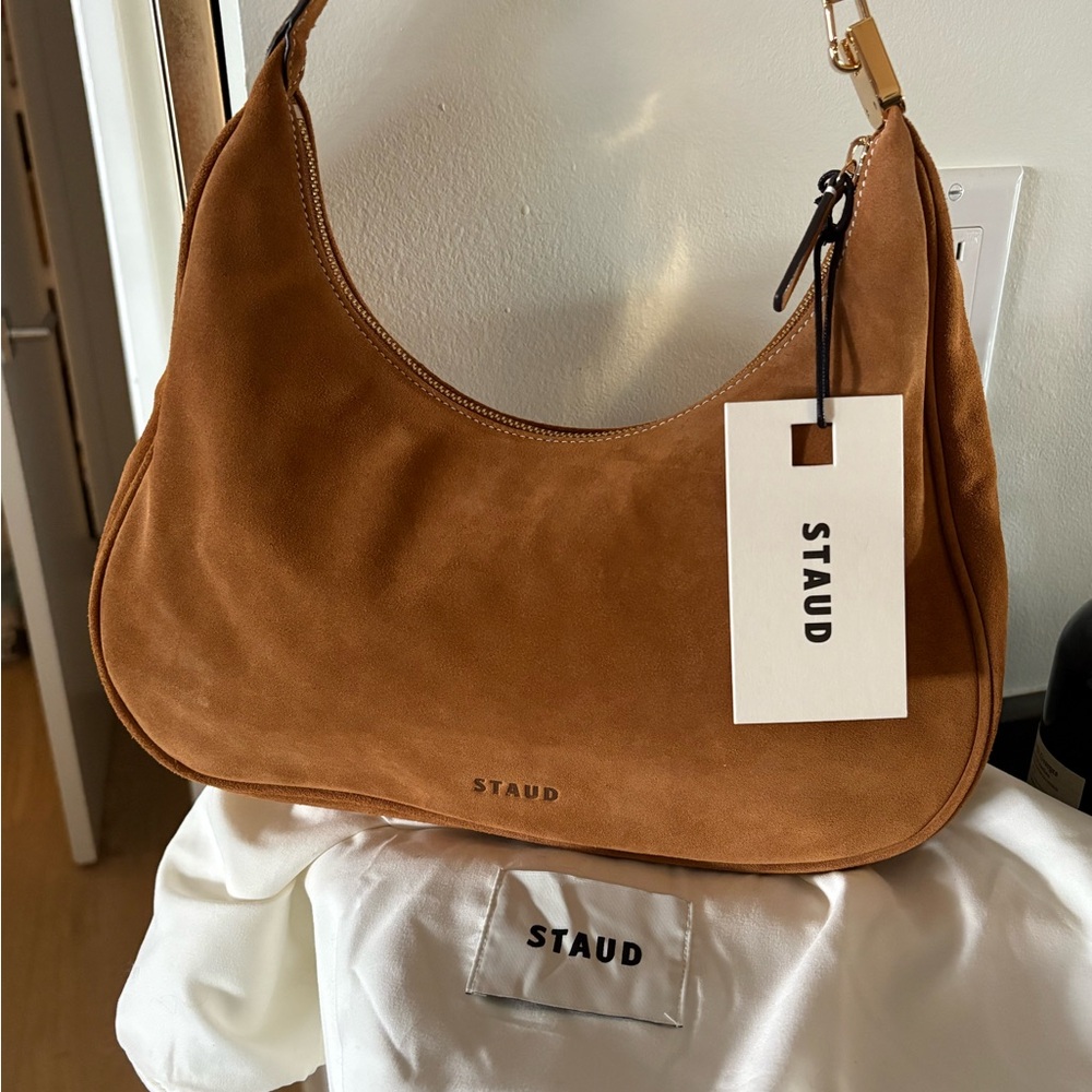 *Brand NEW* STAUD Sylvie Tan Suede Bag